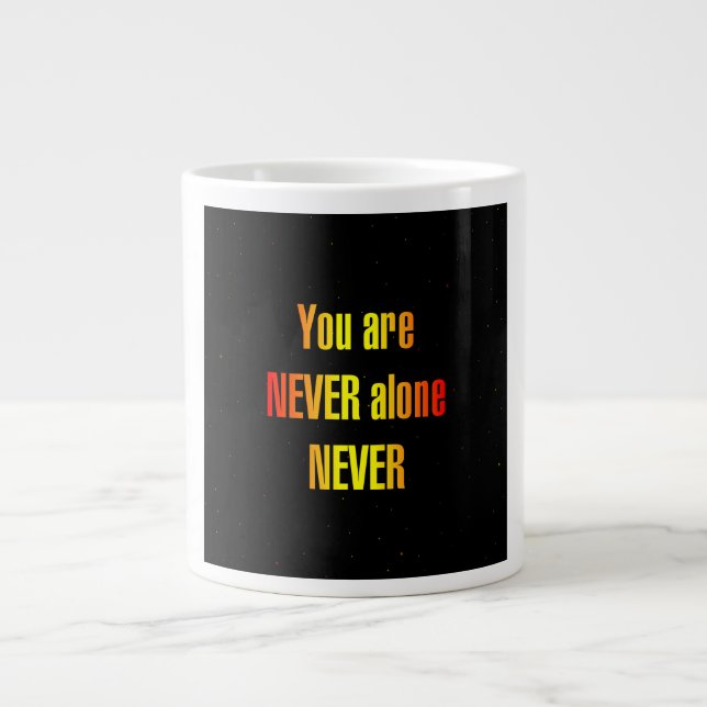 Grande Tasse Citation d'encouragement # 266 (Devant)