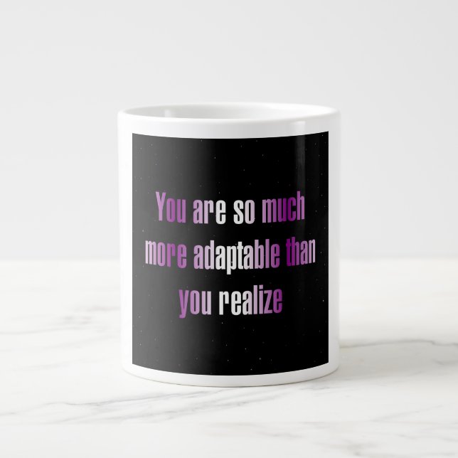 Grande Tasse Citation d'encouragement # 269 (Devant)