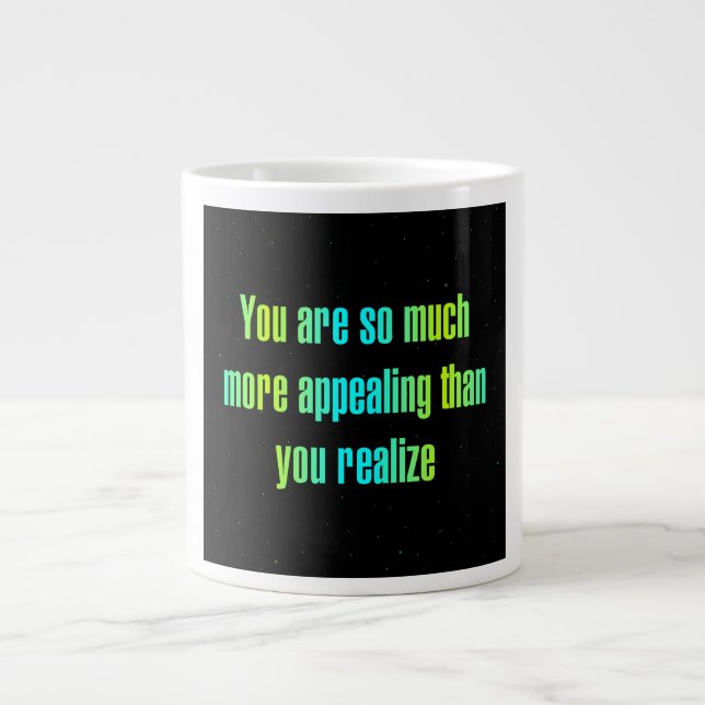 Grande Tasse Citation d'encouragement # 272 (Devant)