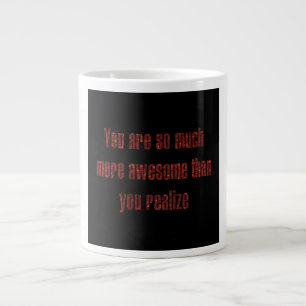 Grande Tasse Citation d'encouragement # 275