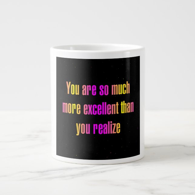 Grande Tasse Citation d'encouragement # 286 (Devant)