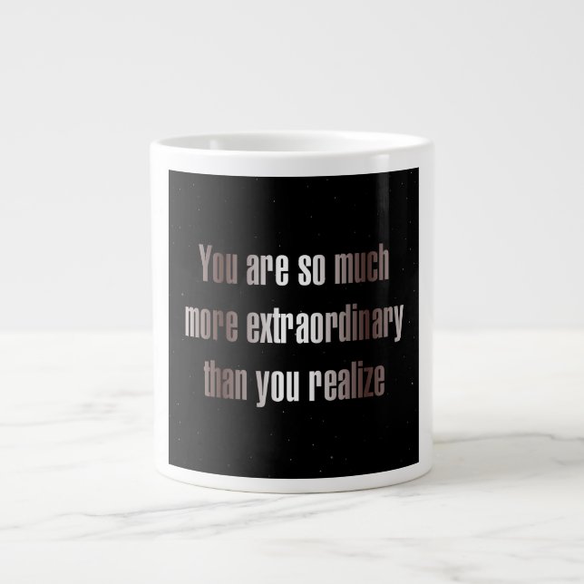 Grande Tasse Citation d'encouragement # 288 (Devant)