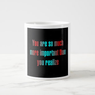 Grande Tasse Citation d'encouragement # 290