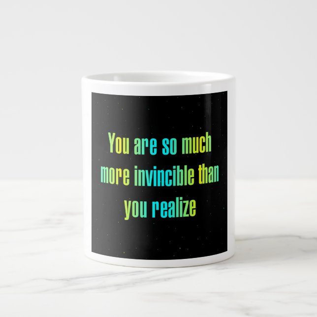 Grande Tasse Citation d'encouragement # 294 (Devant)