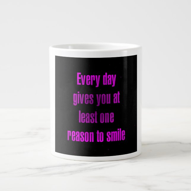 Grande Tasse Citation d'encouragement # 30 (Devant)