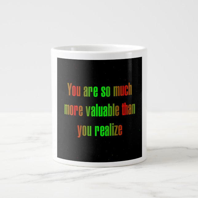 Grande Tasse Citation d'encouragement # 311 (Devant)