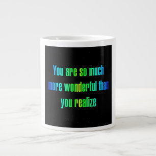 Grande Tasse Citation d'encouragement # 312