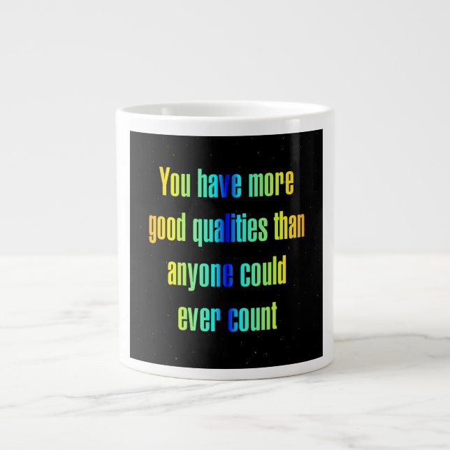 Grande Tasse Citation d'encouragement # 330 (Devant)