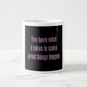 Grande Tasse Citation d'encouragement # 336