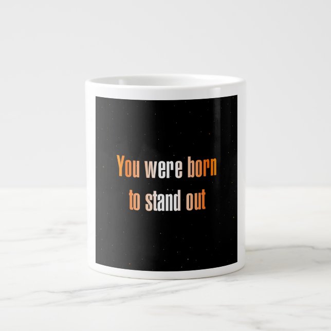 Grande Tasse Citation d'encouragement # 355 (Devant)