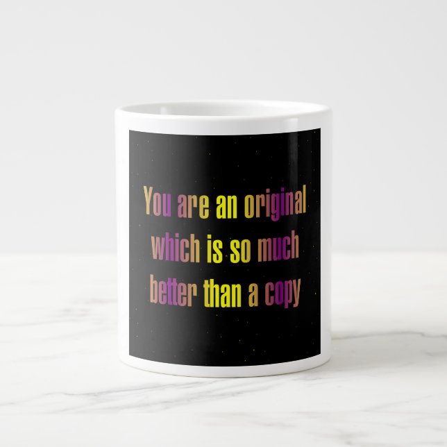 Grande Tasse Citation d'encouragement # 360 (Devant)