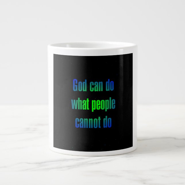 Grande Tasse Citation d'encouragement # 39 (Devant)