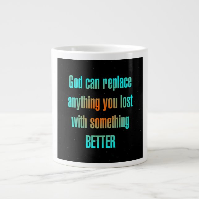 Grande Tasse Citation d'encouragement # 42 (Devant)