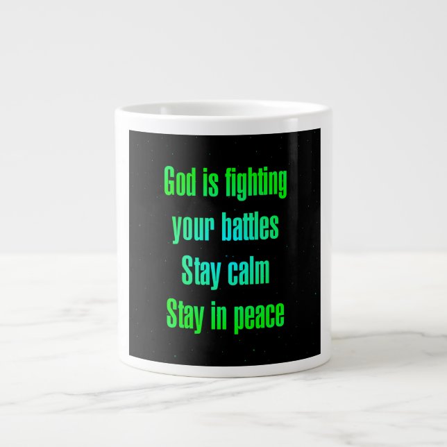Grande Tasse Citation d'encouragement # 54 (Devant)