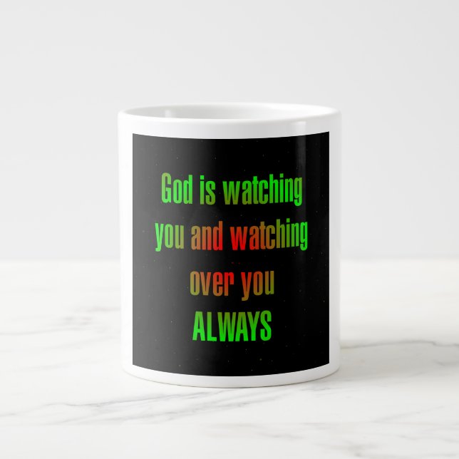 Grande Tasse Citation d'encouragement # 60 (Devant)
