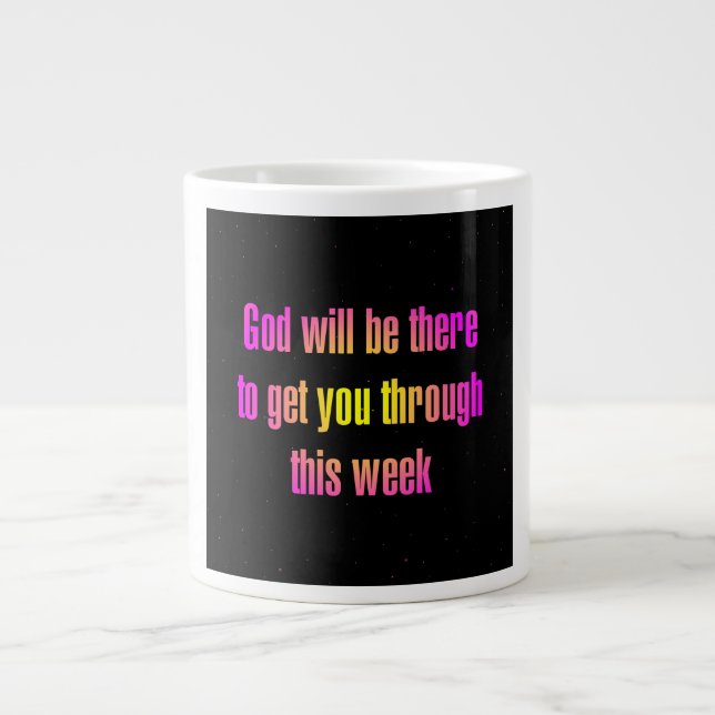 Grande Tasse Citation d'encouragement # 75 (Devant)