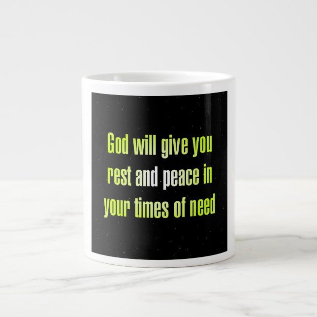 Grande Tasse Citation d'encouragement # 80 (Devant)