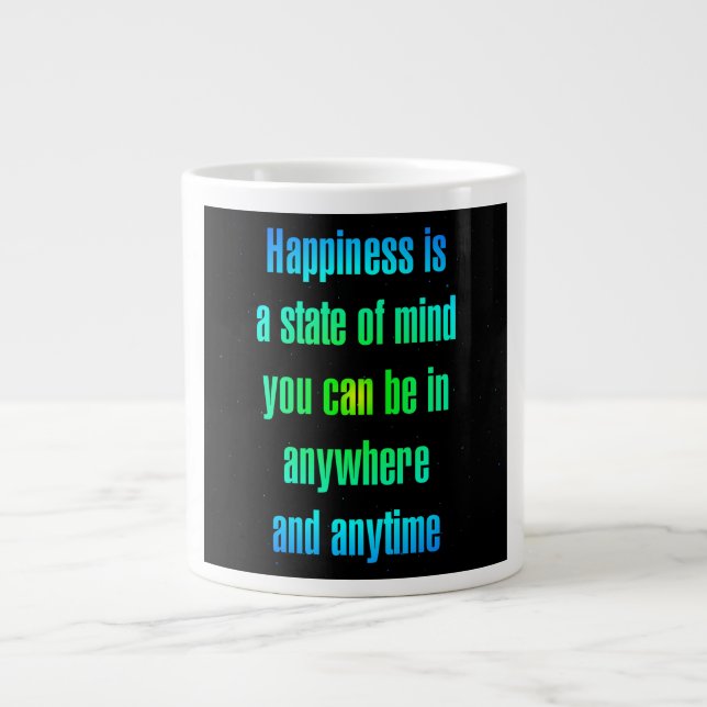 Grande Tasse Citation d'encouragement # 98 (Devant)