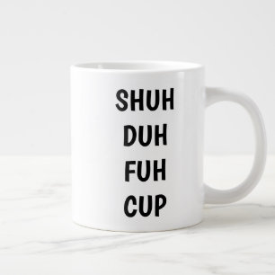 Grande Tasse Citation drôle d'anniversaire de collègue moderne
