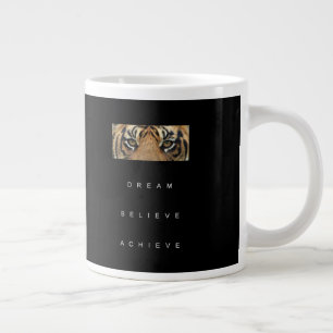Grande Tasse Citation Modèle de succès Tiger motivationnel