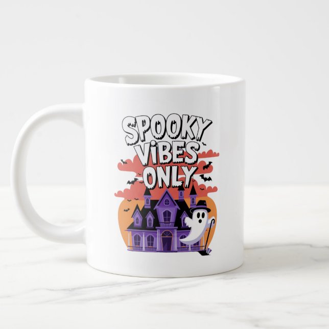 Grande Tasse Citations de la Saison Effrayante (Gauche)