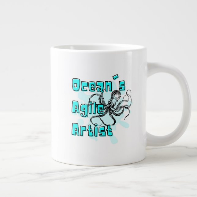 GRANDE TASSE CITE OCTOPUS, ARTISTE OCEAN AGILE (Droite)