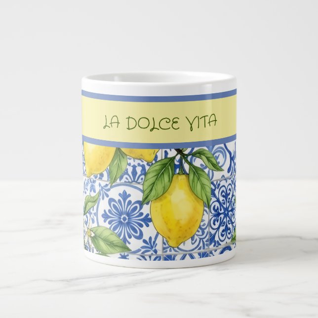 Grande Tasse Citron sicilien (Devant)