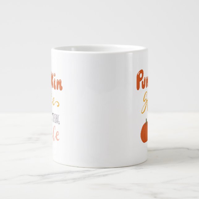 Grande Tasse Citrouille Spice et tout (Devant)