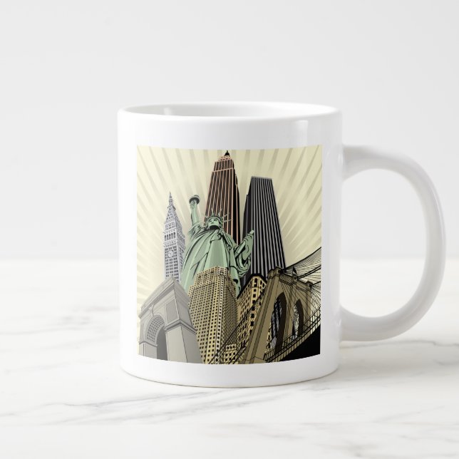 Grande Tasse Cityscape NYC (Droite)