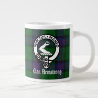 Clan Armstrong Crest Badge and Tartan