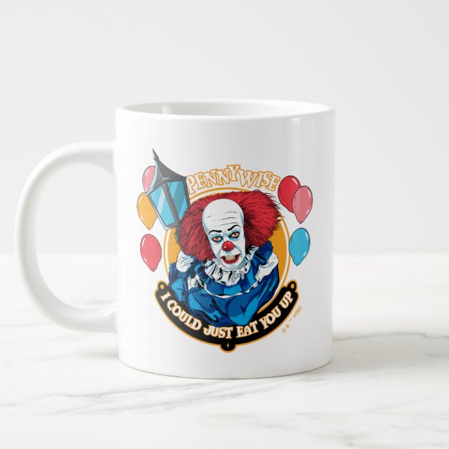 Grande Tasse Classic Pennywise - Je Pourrais Juste Vous Manger  (Gauche)