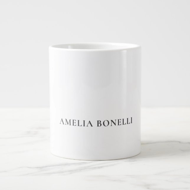 Grande Tasse Classical Minimalist Professional Plain (Devant)