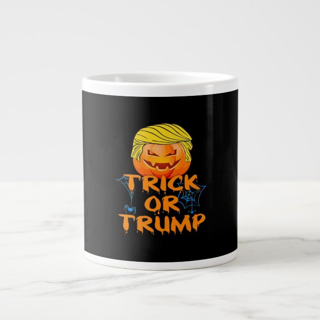 Grande Tasse Classique de Trumpkin d'Halloween (Devant)