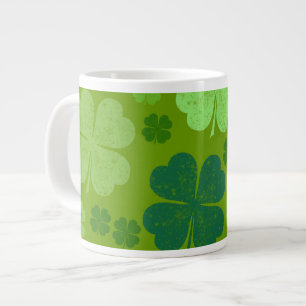 Grande Tasse Clovers verts, Lucky Clovers, Saint Patrick's Day