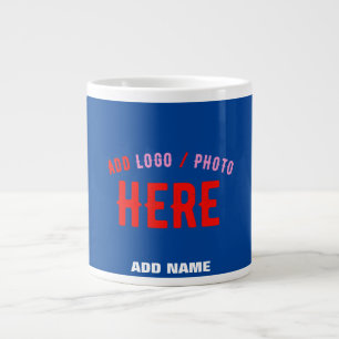 GRANDE TASSE COBALT BLEU MODERNE ET MODERNE VÉRIFIÉ MARQUE