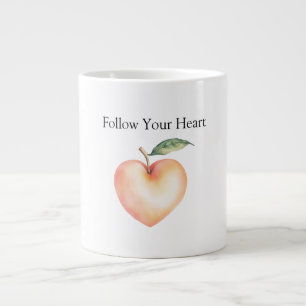 Grande Tasse Cœur de Pêche