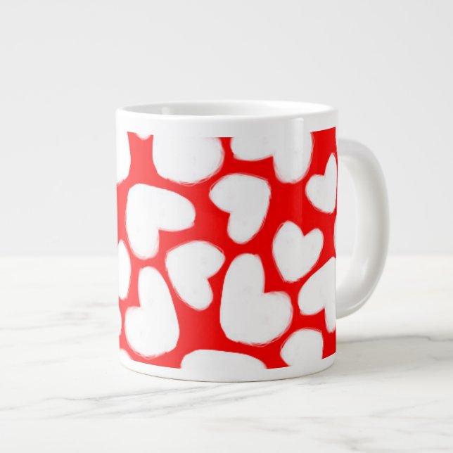 Grande Tasse Coeurs tirés 2014 (Devant droit)
