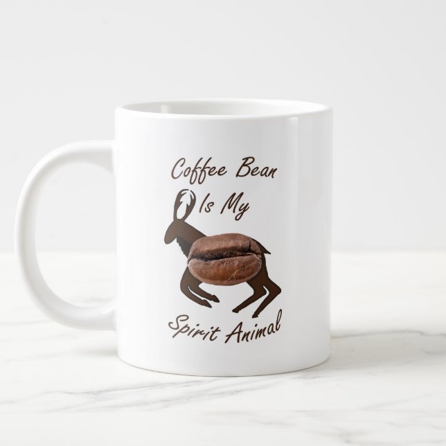 Grande Tasse Coffee Bean Spirit Animal (Gauche)