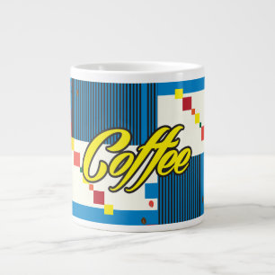 Grande Tasse Coffee Cup Mode abstraite femme style POP-ART