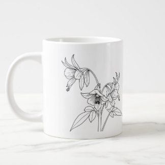 Grande Tasse Colbine rouge - Aquilegia canadensis - Autochtone