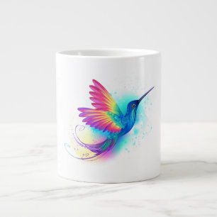Grande Tasse Colibri arc-en-ciel exotique