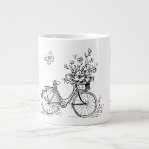 Grande Tasse Collection Doodles Vintages esquissés