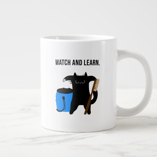Grande Tasse Collection Grumpy Cat Enseigne l'Escalade (Droite)