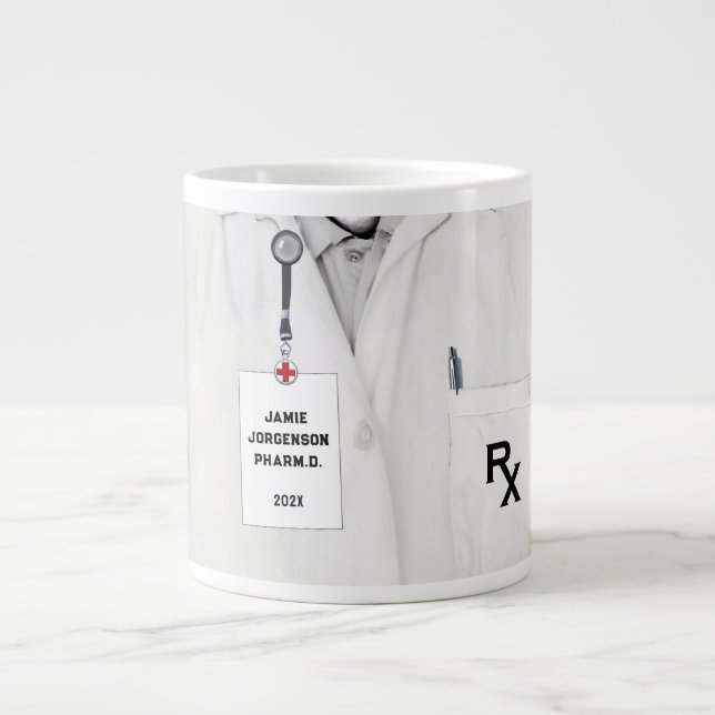 Grande Tasse Collection unique pour pharmacien (Devant)