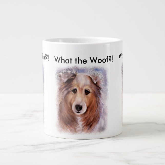 GRANDE TASSE COLLIE GORGEUSE (Devant)