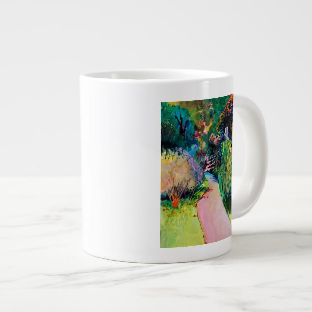 Grande Tasse Colombier exotique (Devant droit)