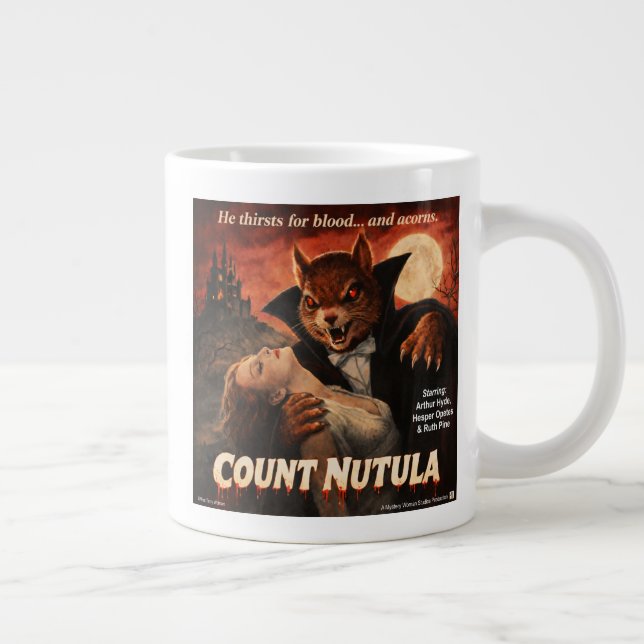 Grande Tasse Comte Nutula Rétro Parodie de Film (Droite)