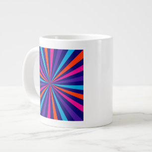 Grande Tasse Conception colorée des roues tournantes