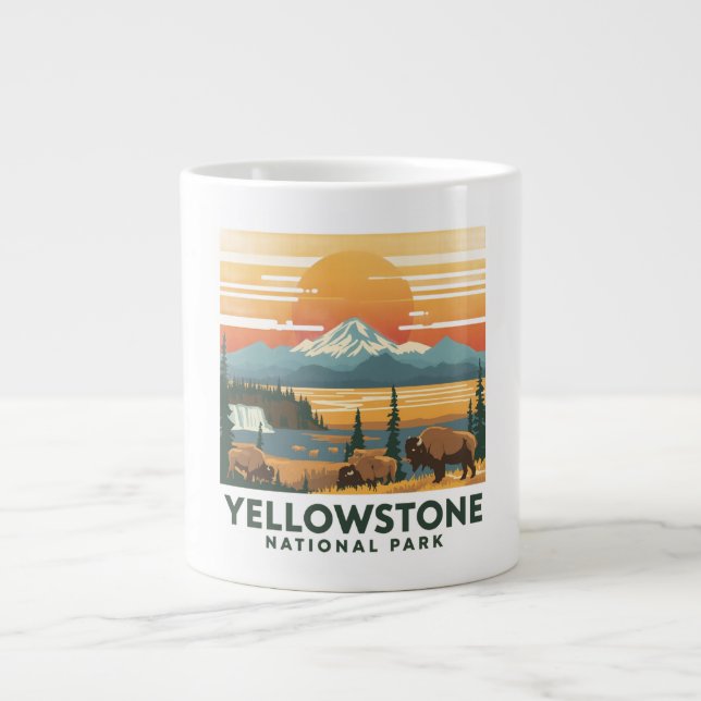 Grande Tasse Conception d'aventure pour le parc national de Yel (Devant)