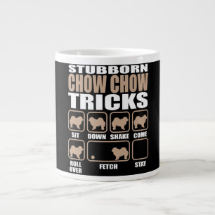 Grande Tasse Conception de Chow Chow Tricks